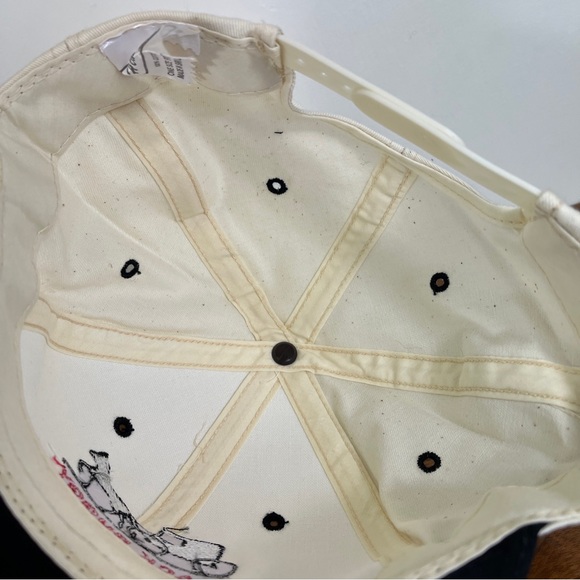 Black Buggy Hat Snapback Cap Mens Beige Restaurant Amish Buffet Indiana Bakery - Picture 13 of 14